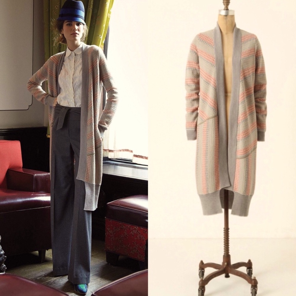 Anthropologie Sparrow Traveled Paths Duster - XS